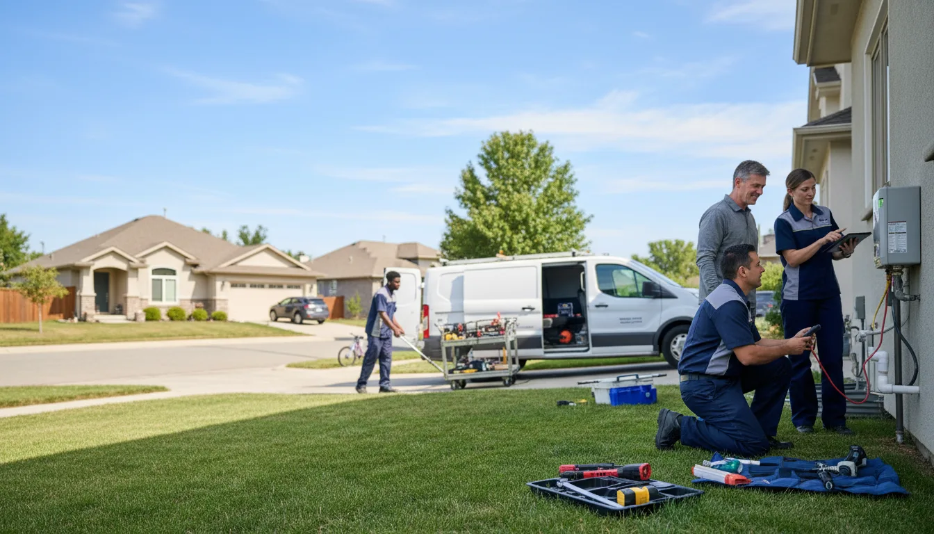Tankless water heater service in Tonkawa, OK